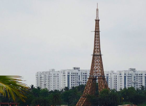 ইকো পার্ক-এর নতুন আকর্ষণ আইফেল টাওয়ার